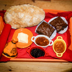 repas dans un cadre naturel